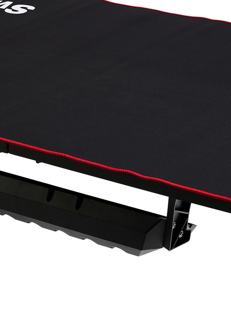 Switch - Large Z Shape Gaming Desk 160Cm With Free Mouse Pad, Cup Holders, Headset Hook, Cable Management,Gamepad Holder - Image 1