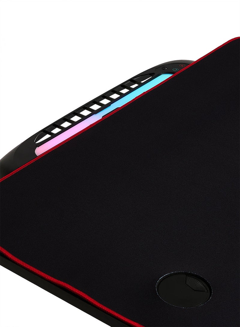 Switch - Large Z Shape Gaming Desk 160Cm With Free Mouse Pad, Cup Holders, Headset Hook, Cable Management,Gamepad Holder - Image 1