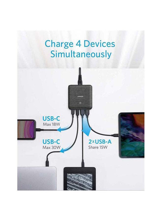 63W Powerport Atom III 4-Port Charger Black - v1668151906/N45734625A_3