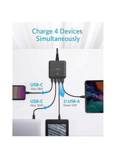 Anker 63W Powerport Atom III 4-Port Charger Black  - Image 3