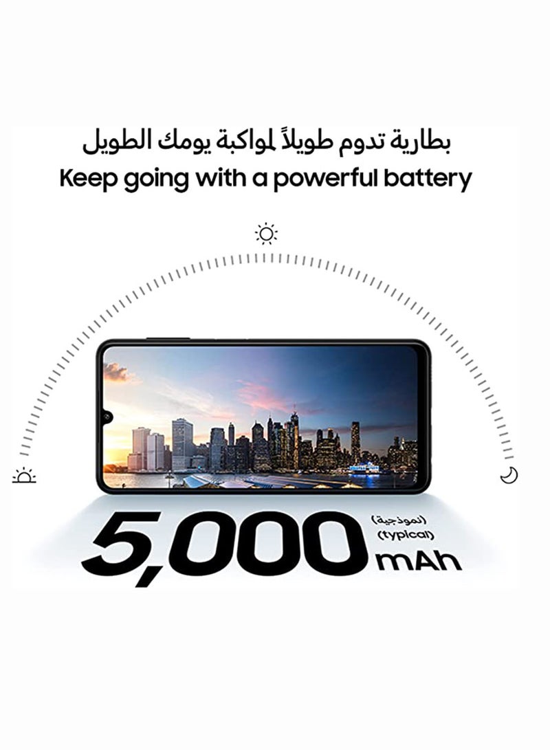 سامسونج - هاتف جالاكسي A22 5G ثنائي الشريحة بذاكرة داخلية سعة 128 جيجابايت وذاكرة رام سعة 6 جيجابايت إصدار الشرق الأوسط، لون رمادي - Image 1