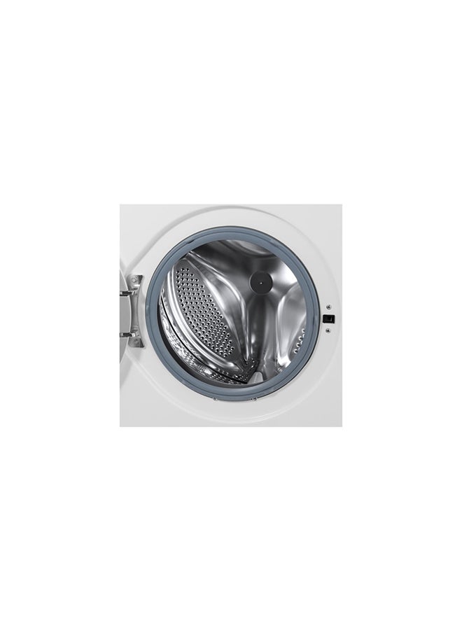 LG - Front Load Washer, Inverter Direct Drive Technology, 6 Motion DD, Smart Diagnosis 7 kg ‎FH2J3QDNL02 ‎White - Image 1