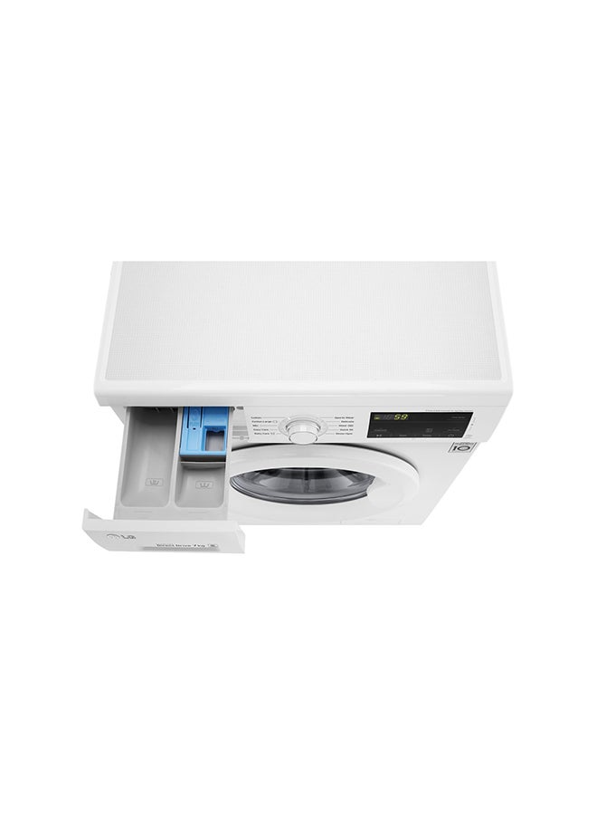 LG - Front Load Washer, Inverter Direct Drive Technology, 6 Motion DD, Smart Diagnosis 7 kg ‎FH2J3QDNL02 ‎White - Image 1