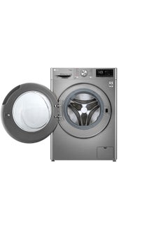 LG Front Load Washer AI DD  Steam ThinQ 9 kg F4R5VYG2P Platinum  - Image 3