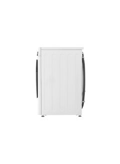 LG Front Load Washer AI DD  Steam ThinQ Platinum 9 kg F4R5VYG0W White  - Image 2