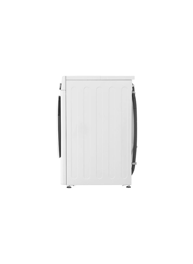 LG - Front Load Washer AI DD  Steam ThinQ Platinum 9 kg F4R5VYG0W White - Image 1