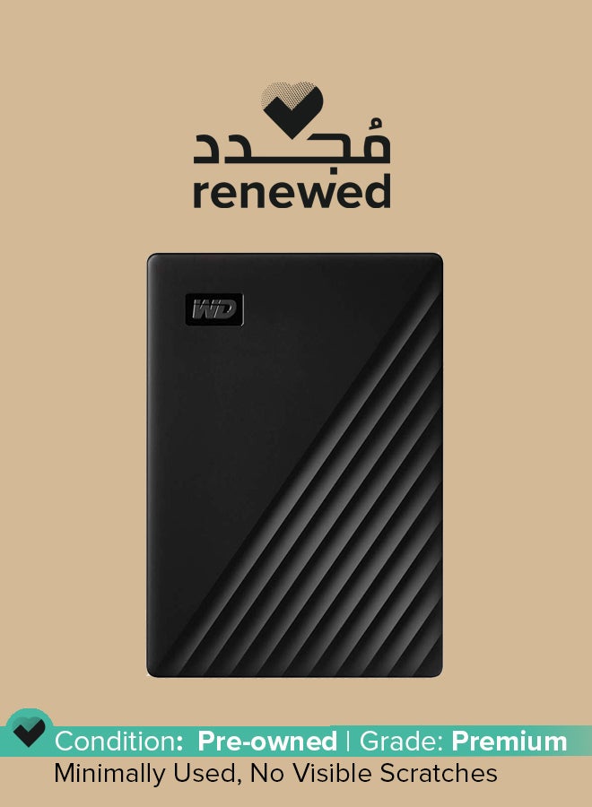 WD Renewed- Western Digital My Passport USB 3.2 Hard Disk Drive 1 TB - Image 1