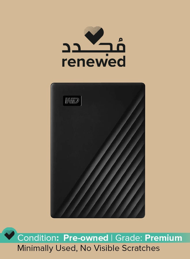 WD Renewed- My Passport External Portable Hard Disk Drive HDD USB 3.0 2 TB - Image 1