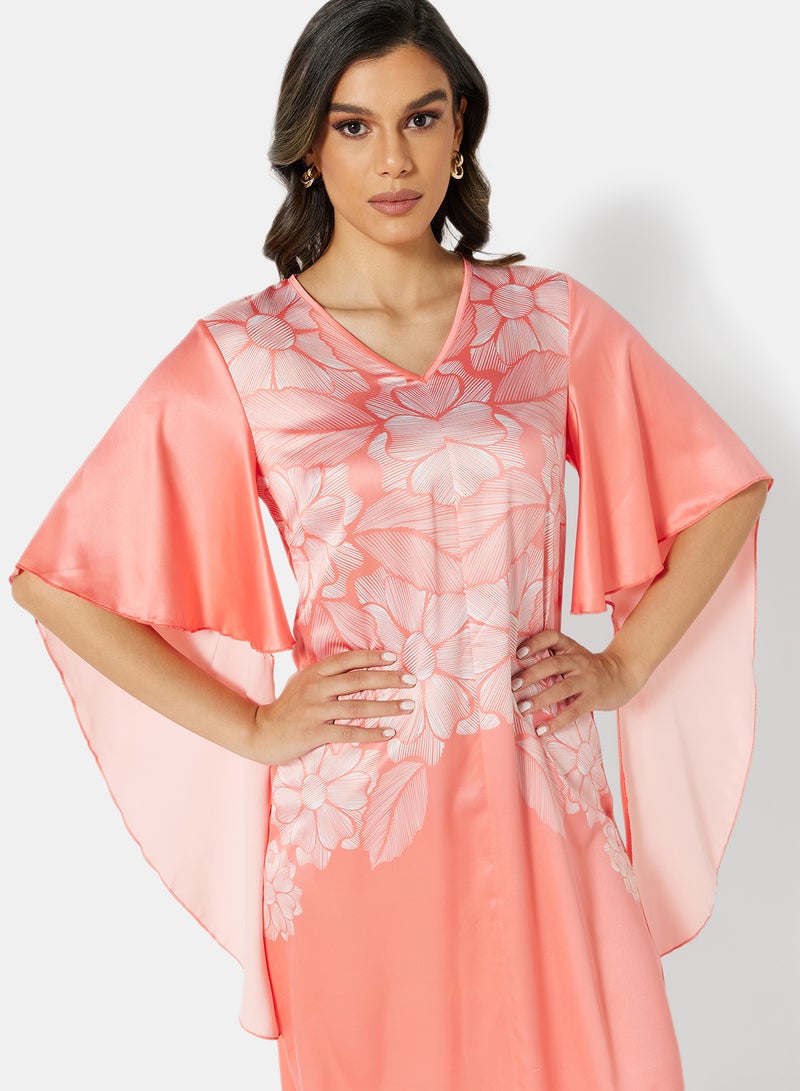 SIVVI for HANIYA - Front Slit Dress Pink - Image 1