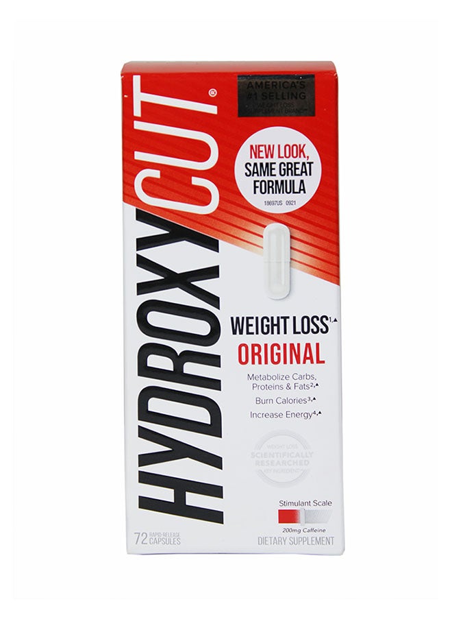 Hydroxycut Lose Weight Dietary Supplement - 72 Capsules - Image 1