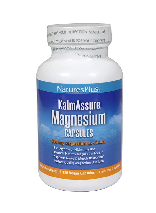 Natures Plus Kalmassure Magnesium - 90 Capsules - Image 1