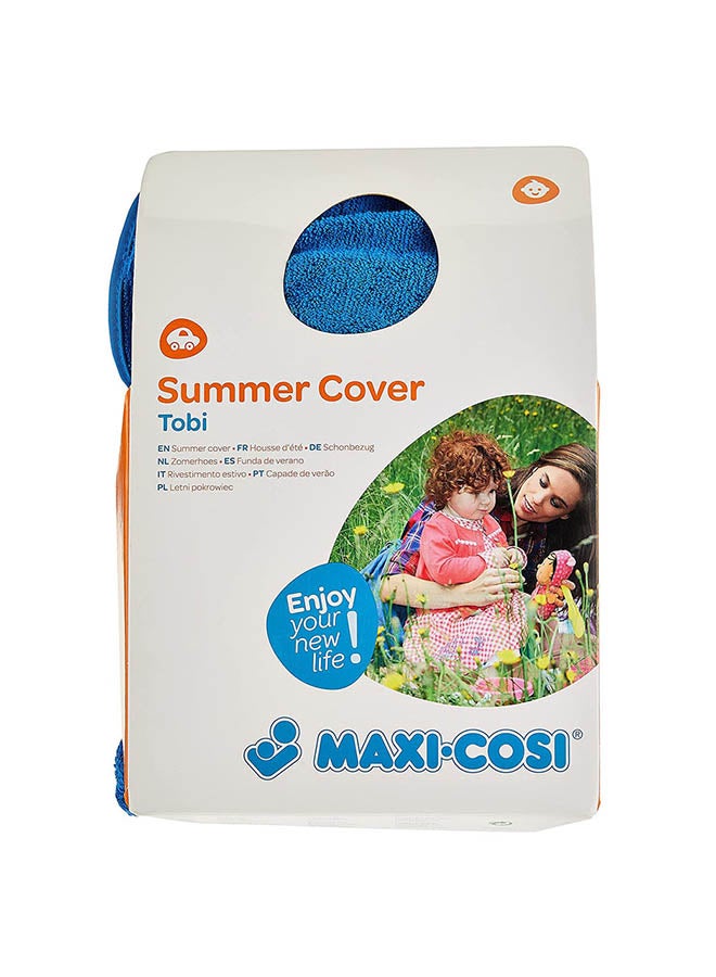Maxi-Cosi Summer Cover for Tobi Car Seat - Blue  - Image 1