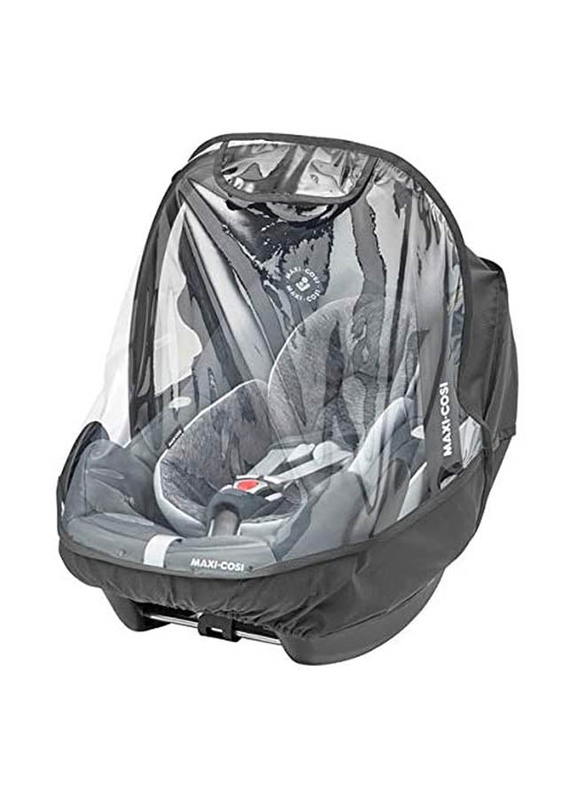 Maxi-Cosi Rain Cover for Baby Car Seat - Grey/Clear  - Image 1