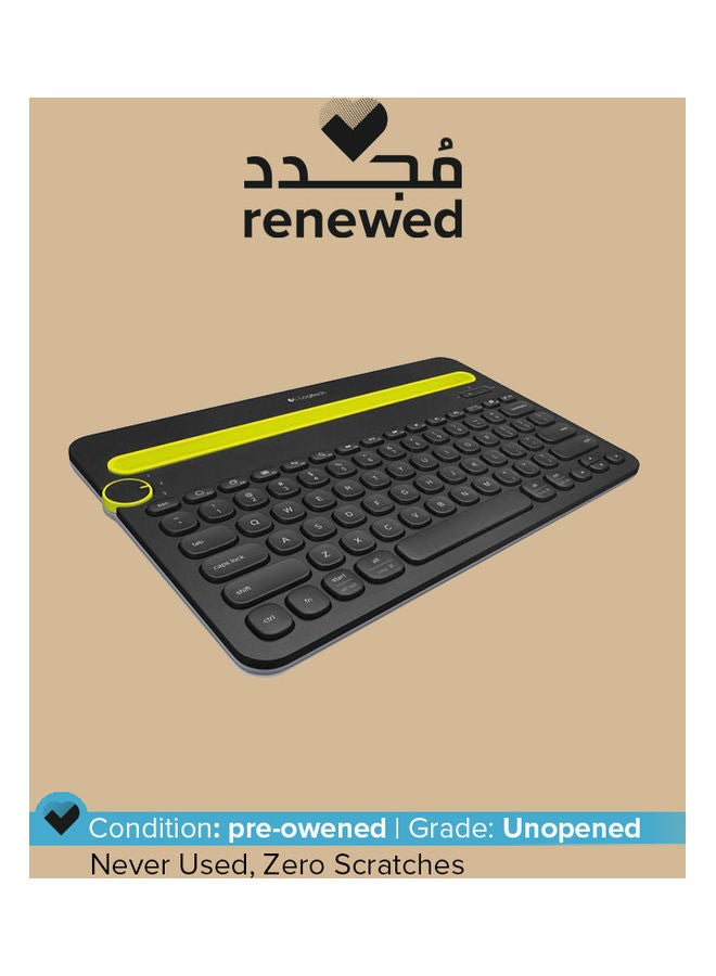 لوجيتيك لوحة مفاتيح بلوتوث متعددة الأجهزة K480 المجددة - Image 1