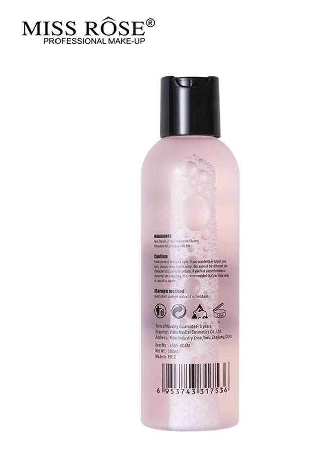 Miss Rose - Makeup Up Brush Cleaner Solution 180ml Clear - Image 1