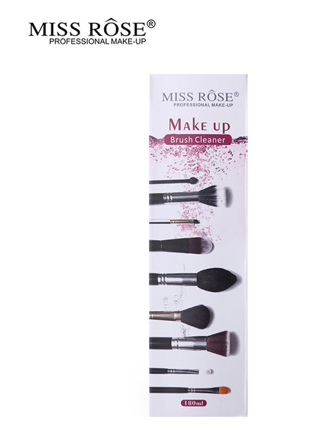 Miss Rose - Makeup Up Brush Cleaner Solution 180ml Clear - Image 1