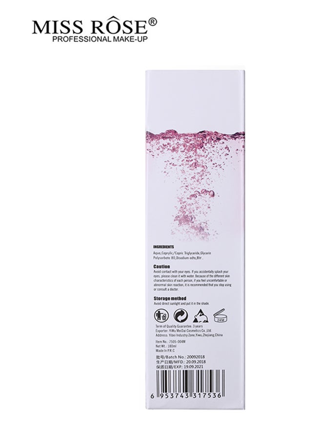 Miss Rose - Makeup Up Brush Cleaner Solution 180ml Clear - Image 1