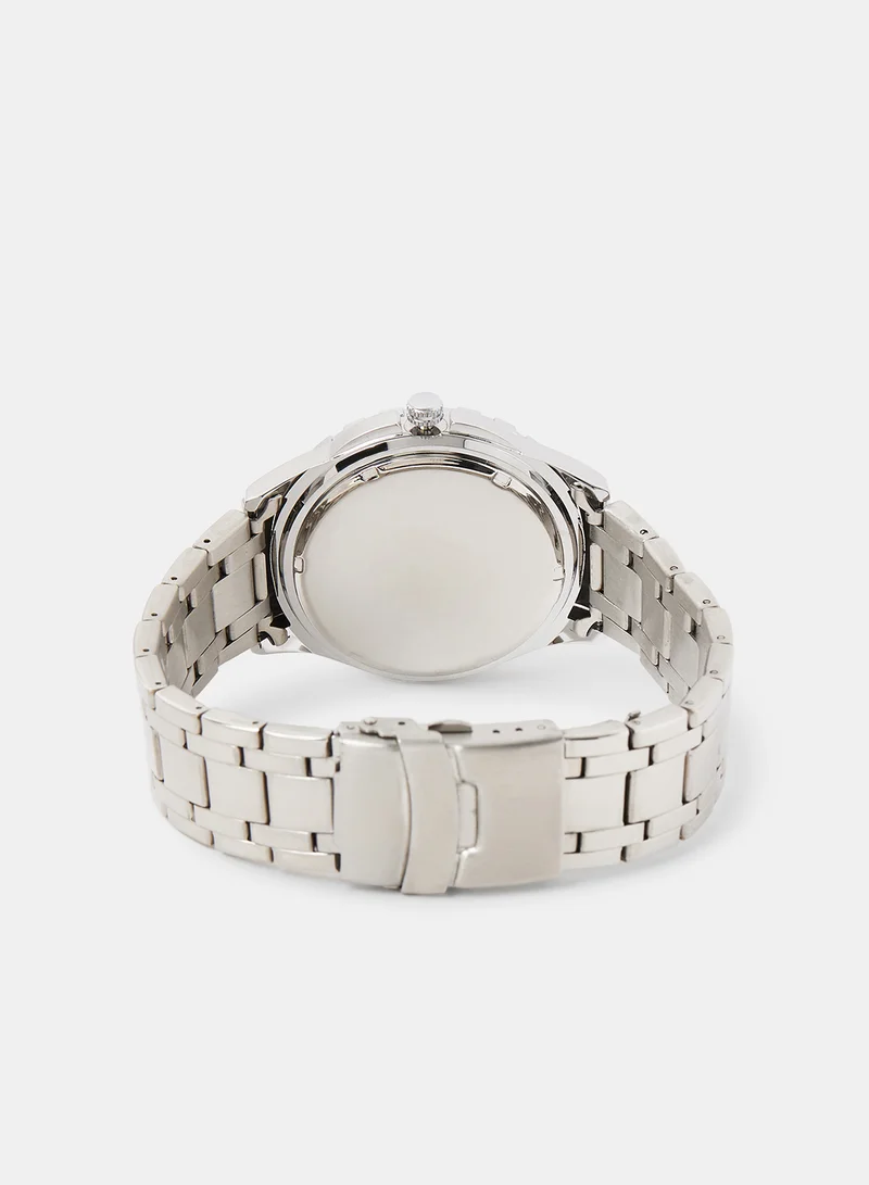 LABEL RAIL Stainless Steel Quartz Watch