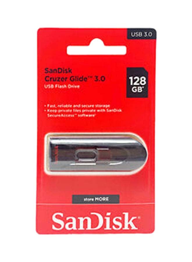 Sandisk 128 GB Cruzer Glide USB 3.0 USB Type A  Flash Drive Read Speed 150 MBps Write Speed 110 MBps SDCZ600-128G-G35 128 GB  - Image 4