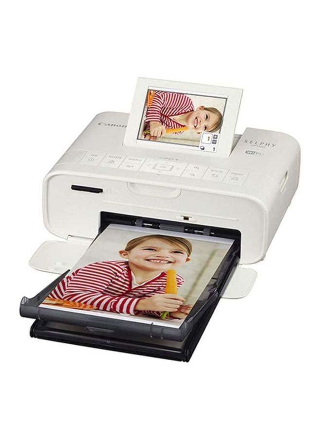 Canon - SELPHY CP1300 Compact  Photo Printer White - Image 1