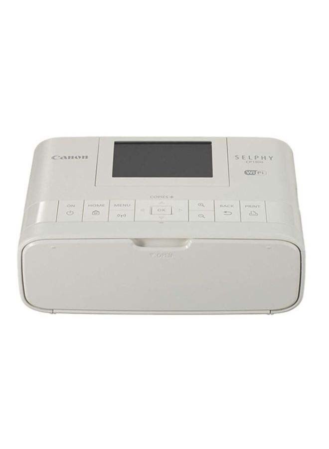 Canon - SELPHY CP1300 Compact  Photo Printer White - Image 1