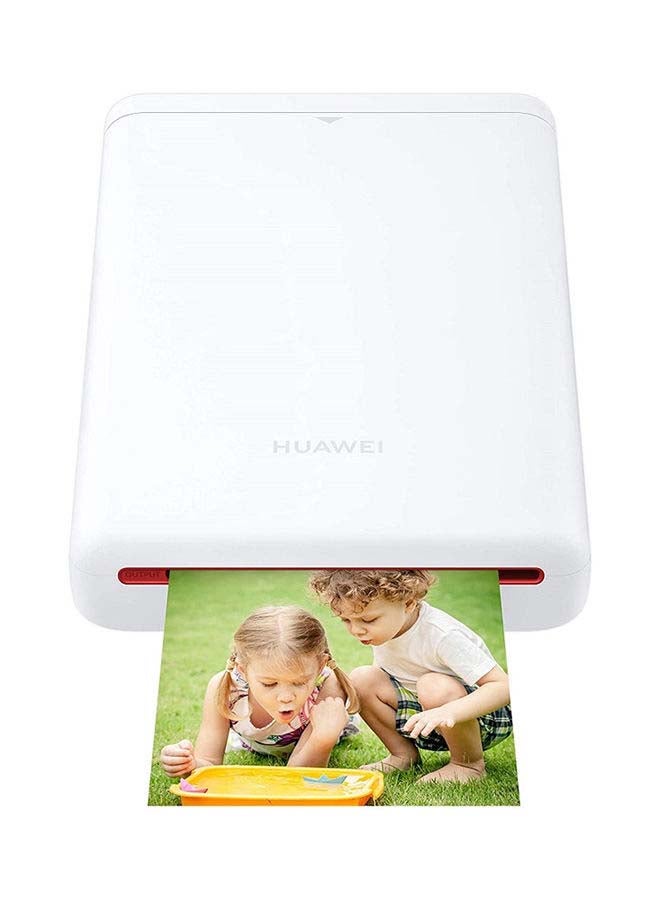 HUAWEI - Mini Pocket  Portable Photo Printer White - Image 1