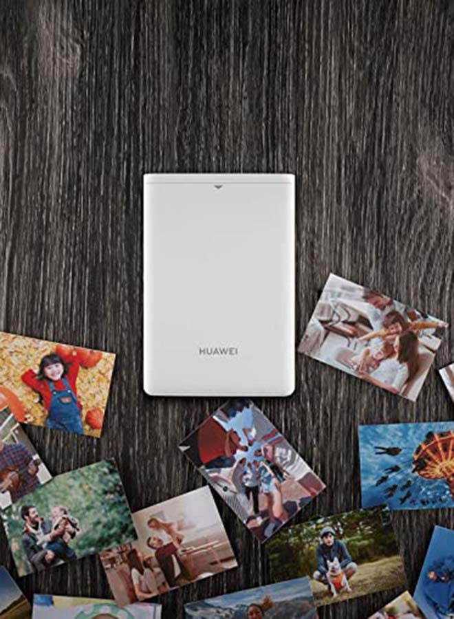 HUAWEI - Mini Pocket  Portable Photo Printer White - Image 1