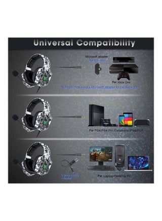 Wired Over-Ear Gaming Headphones With Mic  For PS4/PS5/XOne/XSeries/NSwitch/PC - view 3