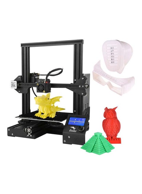 Ender-3 High-Precision DIY Self-Assemble 3D Printer Black