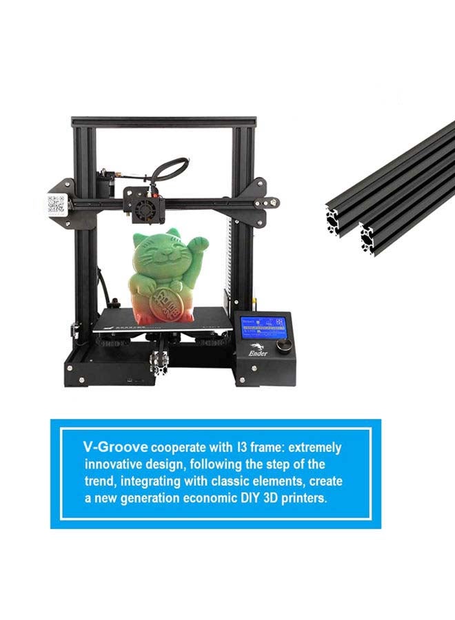 Creality 3D - Ender-3 High-Precision DIY Self-Assemble 3D Printer Black - Image 1