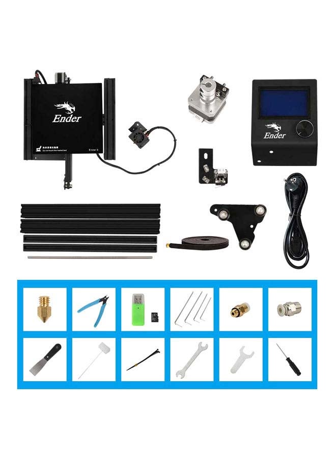 Creality 3D - Ender-3 High-Precision DIY Self-Assemble 3D Printer Black - Image 1