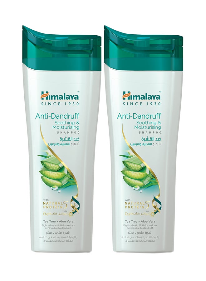 Himalaya Anti Dandruff Shampoo 400ml Pack of 2  - Image 1