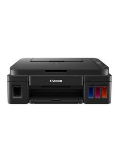 PIXMA G3411 All-In-One Inkjet Printer, With Refillable Ink Tanks, A4, Print, Copy & Scan, Wi-Fi & Cloud Connectivity Black