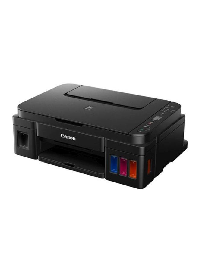 Canon - PIXMA G3411 All-In-One Inkjet Printer, With Refillable Ink Tanks, A4, Print, Copy & Scan, Wi-Fi & Cloud Connectivity Black - Image 1