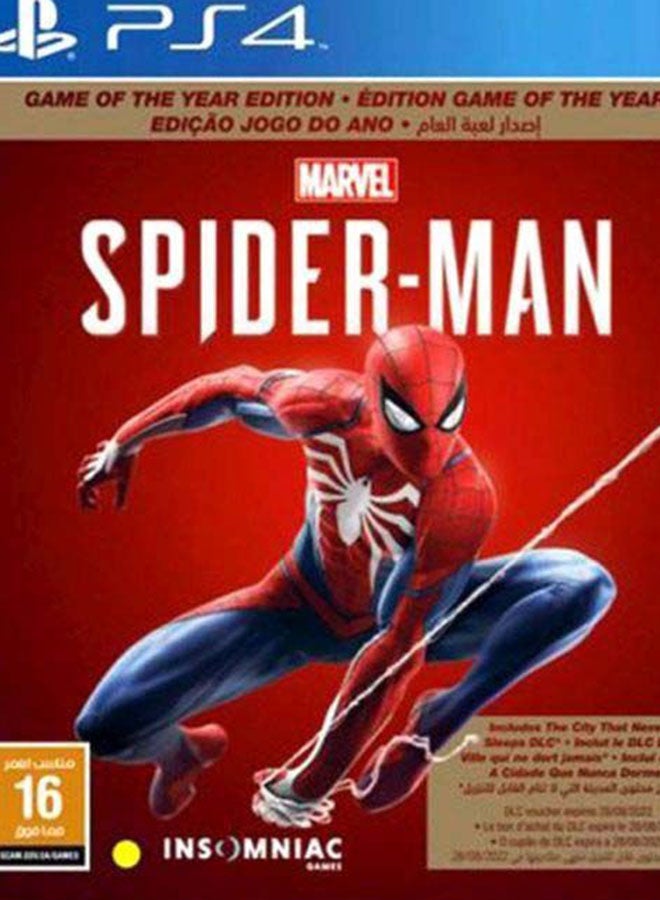 إنسومنياك جيمز - لعبة الفيديو Marvel Spider Man (إصدار المملكة العربية السعودية) بالإنجليزية/ العربية - مغامرة - بلاي ستيشن 4 (PS4) - Image 1