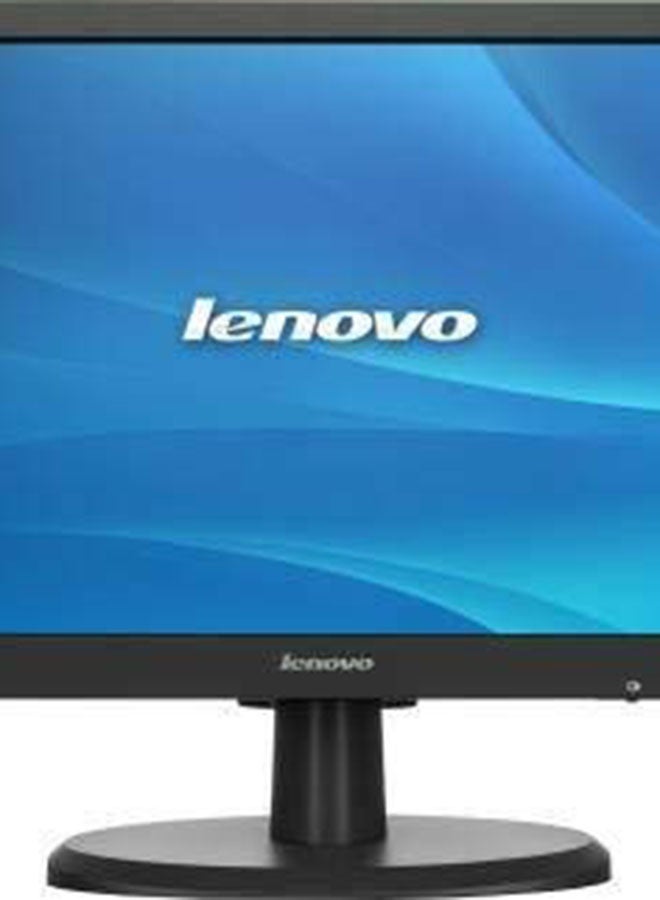 Lenovo - D19-10 18.5-Inch HD Monitor with HDMI & VGA inputs Black - Image 1