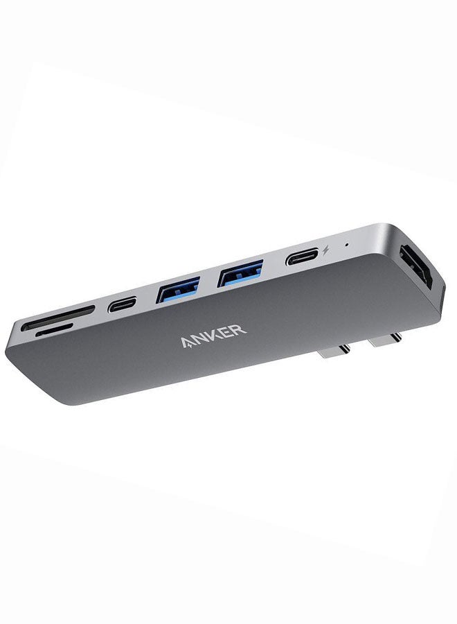 Anker - 7-Port USB Hub Grey - Image 1