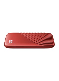 WD My Passport SSD - Portable SSD, up to 1050MB/s Read and 1000MB/s Write Speeds, USB 3.2 Gen 2 - Red 2.0 TB  - Image 3