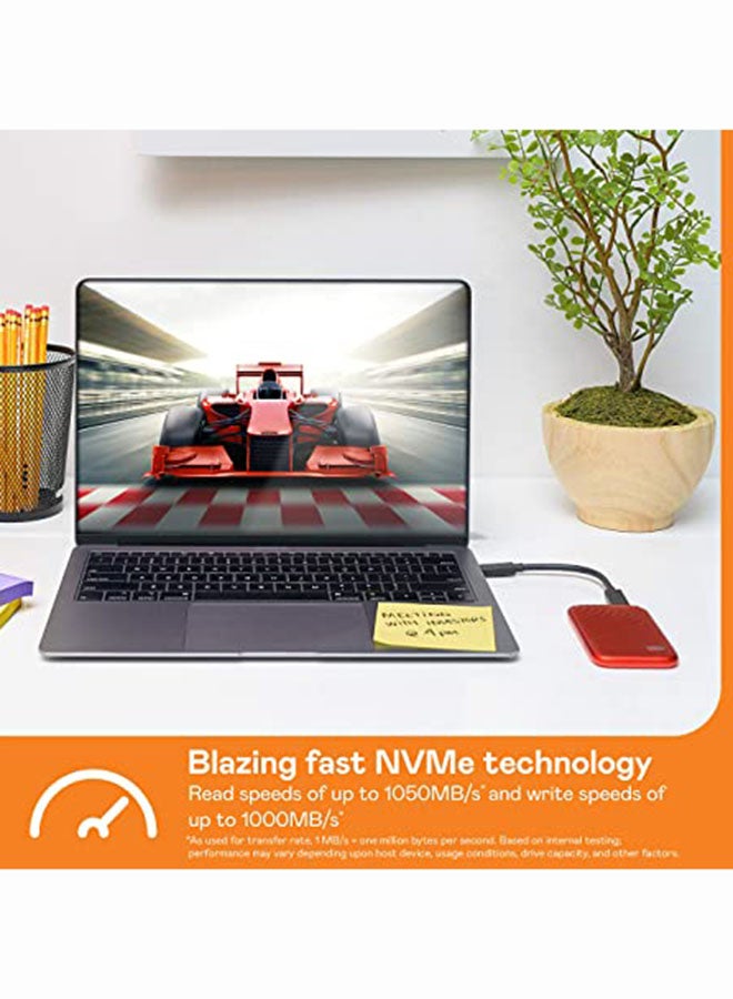 WD - 2 TB My Passport SSD, Read Speed up to 1050MB/s  and Write Speed 1000MB/s, USB 3.2 Gen 2 , WDBAGF0020BRD-WESN 2 TB - Image 1