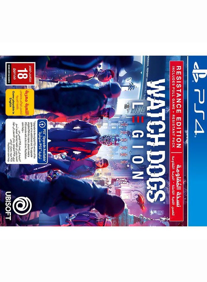أوبيسوفت - لعبة "Watch Dogs Legion" - إنجليزي/عربي - (إصدار السعودية) - adventure - playstation_4_ps4 - Image 1