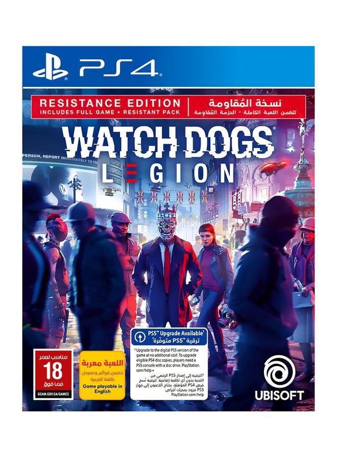 أوبيسوفت - لعبة "Watch Dogs Legion" - إنجليزي/عربي - (إصدار السعودية) - adventure - playstation_4_ps4 - Image 1