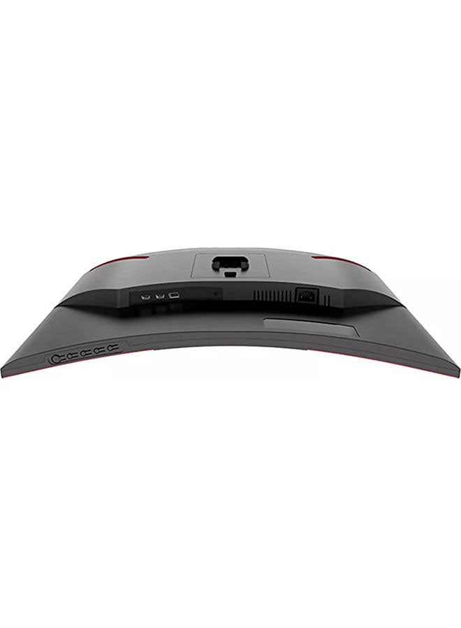 AOC - C27G3 27” Curved Farmless VA Gaming Monitor G3, FHD 1080P, 1ms Response Time, 165hz, Adaptive Sync, HDR Mode, 2xHDMI + DisplayPort, Height Adjustable | MONAOC82703 Black/Red - Image 1