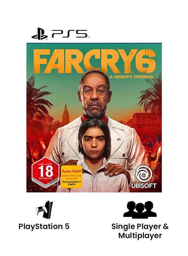 أوبيسوفت - لعبة الفيديو Farcry 6 (باللغة الإنجليزية/العربية) - إصدار الإمارات العربية المتحدة - الأكشن والتصويب - بلايستيشن 5 (PS5) - Image 1