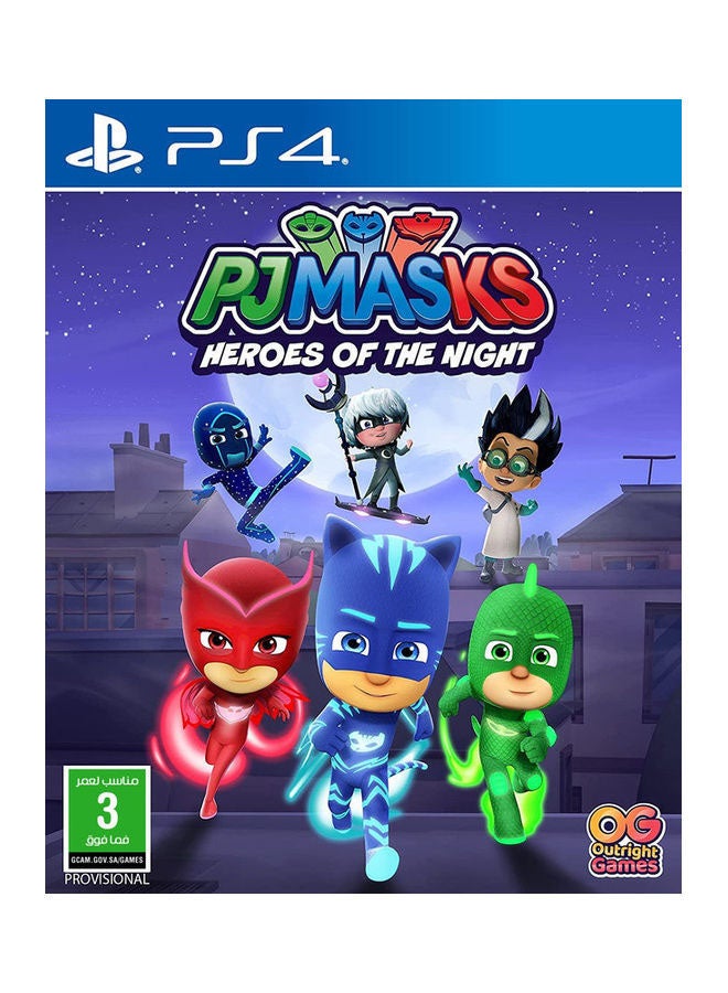أوت رايت جيمز لعبة الفيديو "PJ Masks: Heroes of The Night" - بلاي ستيشن 4 (PS4) - Image 1