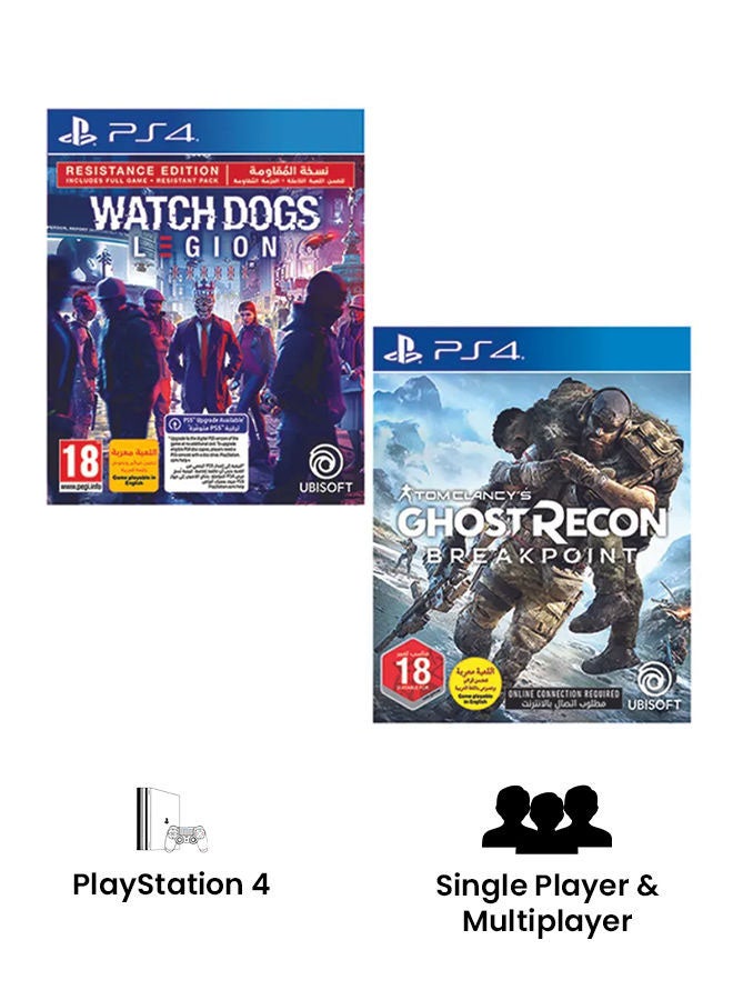 أوبيسوفت لعبة Ghost Recon Break Point+ 4 - الأكشن والتصويب - بلاي ستيشن 4 (PS4) - Image 4