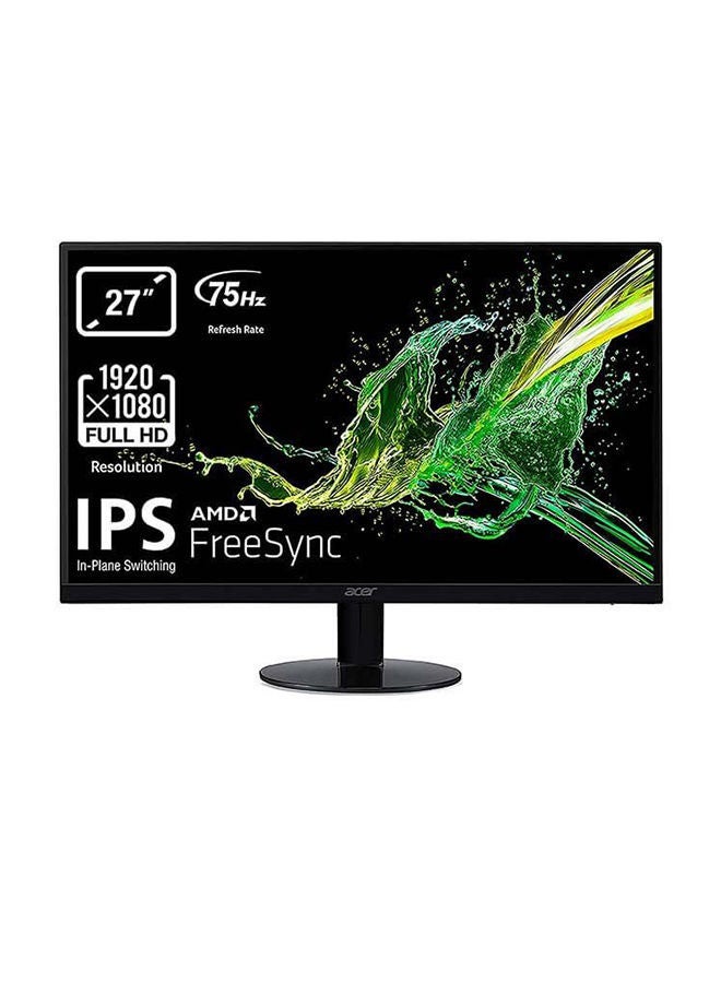 أيسر ايسر SA270 27 بوصة، IPS، FHD، 75 هرتز، 4 مللي ثانية / UM.HS0EE.A07 - شاشة ألعاب، أسود  - Image 1