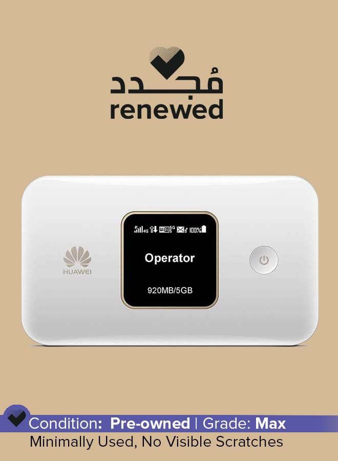 HUAWEI 3000 mAh Renewed - Mobile WiFi Router E5785 2.4GHz And 5GHz White - Image 1