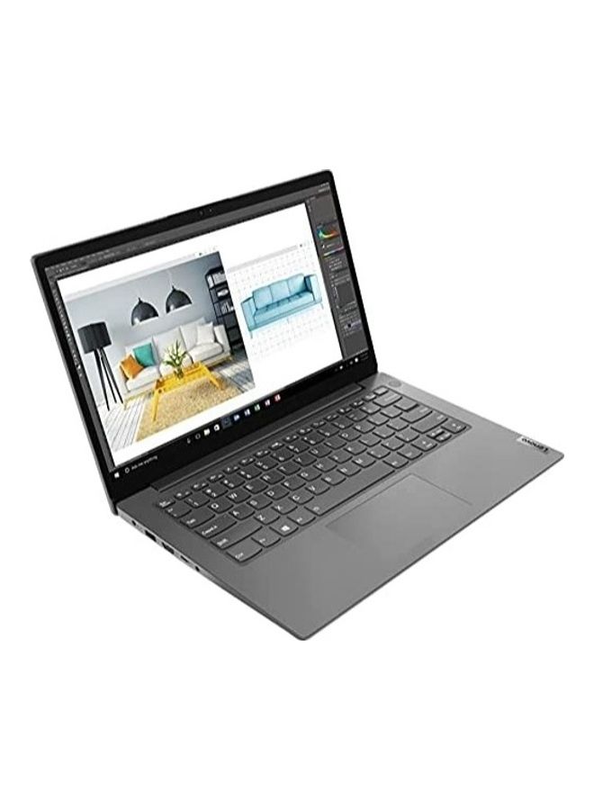 Lenovo - V14 G2 ITL Laptop With 14-Inch FHD Display, Intel Core i5-1135G7 Processor / 8GB RAM / 256GB SSD / Intel Iris Xe Graphics functions as UHD Graphics / Windows 11 Pro / english Black - Image 1