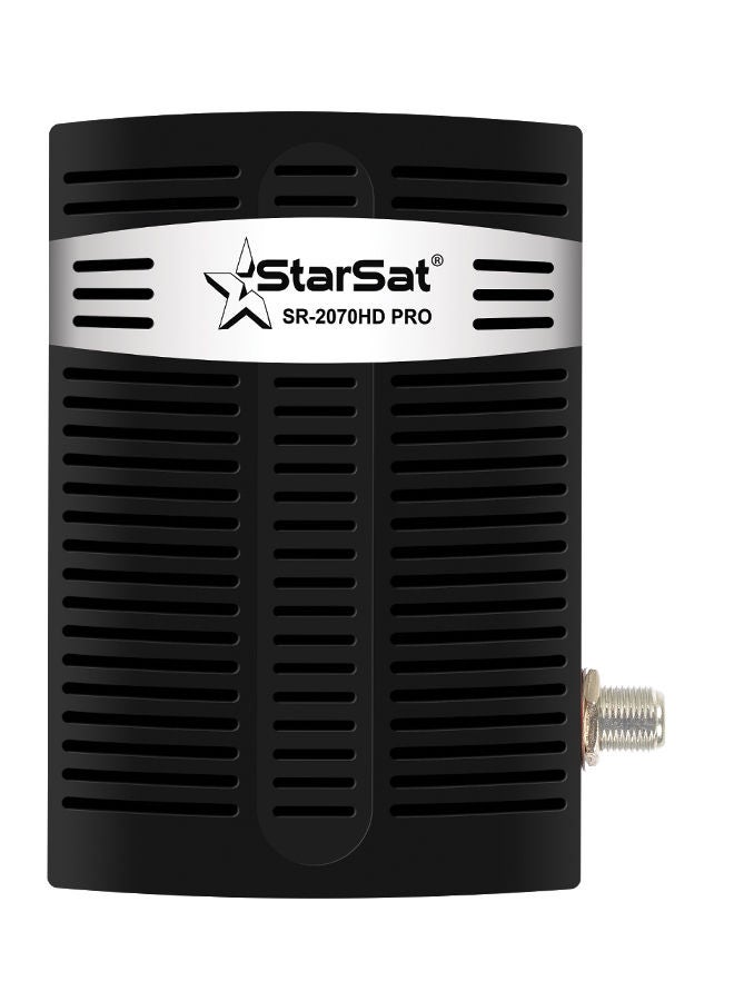 ستارسات جهاز استقبال أقمار صناعية للتلفزيون بدقة كاملة الوضوح، من طراز SR-2070HD باللون الأسود . SR-2070HD Pro أسود - Image 5