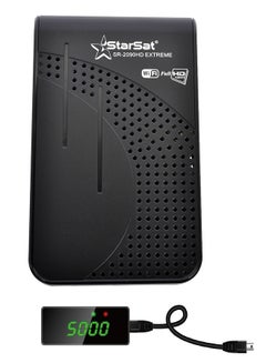 Full HD TV Satellite Receiver SR-2090HD Black SR-2090HD EXTREME Black